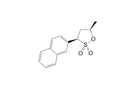 (3R,5R)-5-methyl-3-(2-naphthalenyl)oxathiolane 2,2-dioxide
