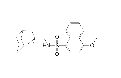 4-Ethoxynaphthalene-1-sulfonamide, N-(adamantan-1-ylmethyl)-