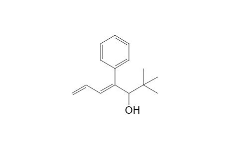 (E)-2,2-Dimethyl-4-phenylhepta-4,6-dien-3-ol