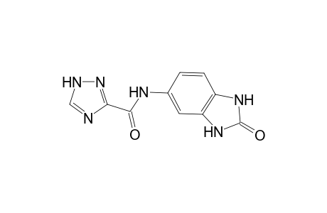 N-(2-Oxo-2,3-dihydro-1H-benzimidazol-5-yl)-1H-1,2,4-triazole-3-carboxamide