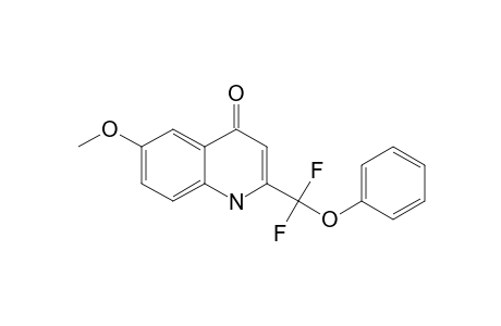 2-(PHENOXYDIFLUOROMETHYL)-6-METHOXY-1H-QUINOLINE-4-ONE