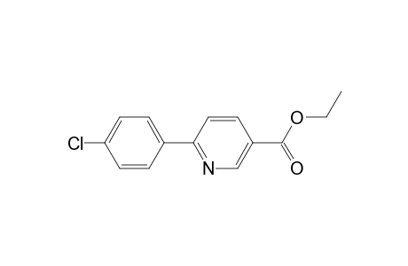 2-(4-Chlorophenyl)-5-(ethoxycarbonyl)pyridine