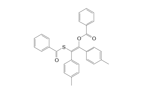 (Z)-.alpha.-Benzoyloxy-.beta.-benzoylthio-4,4'-dimethylstilbene
