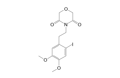 N-[2-(4,5-Dimethoxy-2-iodophenyl)ethyl]diglycolimide