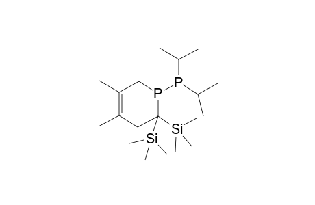 1-Diisopropylphosphanyl-4,5-dimethyl-2,2-bis(trimethylsilyl)-1,2,3,6-tetrahydrophosphinine