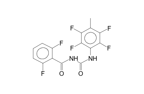 N-(2,6-DIFLUOROBENZOYL)-N'-(4-METHYL-2,3,5,6-TETRAFLUOROPHENYL)UREA