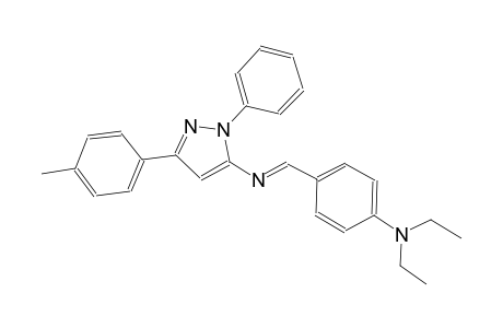 1H-pyrazol-5-amine, N-[(E)-[4-(diethylamino)phenyl]methylidene]-3-(4-methylphenyl)-1-phenyl-