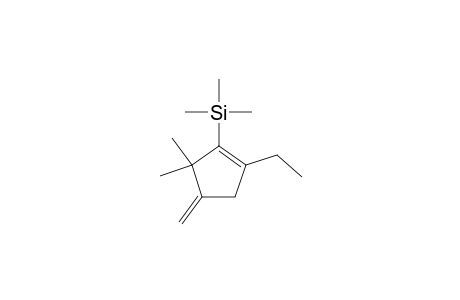 (2-Ethyl-5,5-dimethyl-4-methylene-1-cyclopenten-1-yl)(trimethyl)silane