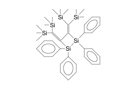1,1,2,2-Tetraphenyl-3.4-bis(bis[trimethylsilyl]-methylene)-1,2-disila-cyclobutane