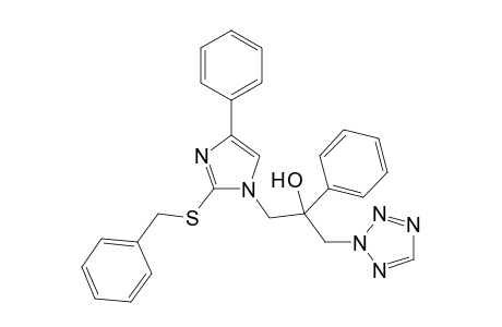 1-(2-Phenyl-2-hydroxy-3-[1,2,3,4]tetrazol-2-yl)propyl-2-benzylthio-4-phenylimidazole