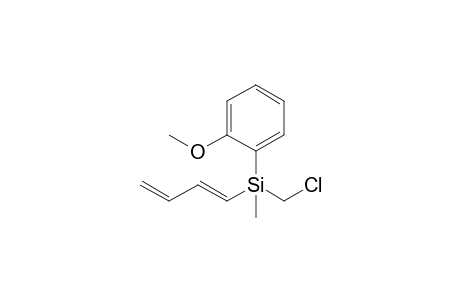 (E)-(Buta-1,3-dien-1-yl)(chloromethyl)(2-methoxyphenyl)methylsilane