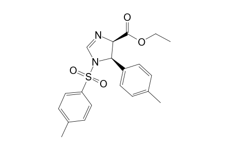 (4R,5R)-5-(4-methylphenyl)-1-(4-methylphenyl)sulfonyl-4,5-dihydroimidazole-4-carboxylic acid ethyl ester