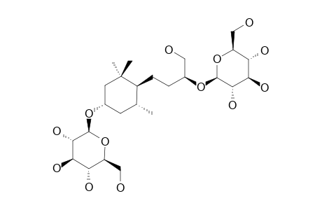 SEDUMOSIDE-A5;SARMENTOL-A-3,9-DI-O-BETA-D-GLUCOPYRANOSIDE