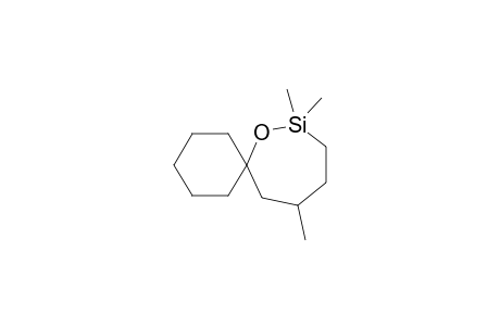 8,8,11-Trimethyl-7-oxa-8-silaspiro[5.6]dodecane