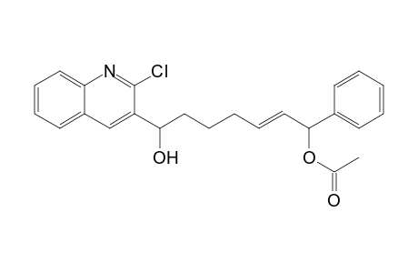 (E)-7-(2-Chloroquinolin-3-yl)-7-hydroxy-1-phenylhept-2-en-1-yl Acetate