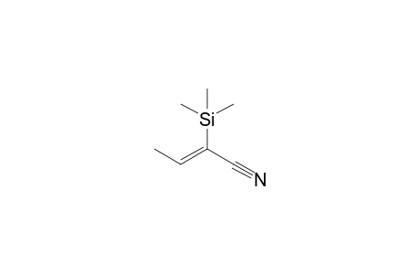 (Z)-2-Trimethylsilyl-2-butenenitrile