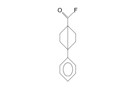 4-Phenyl-bicyclo(2.2.2)octane-1-carboxylic fluoride