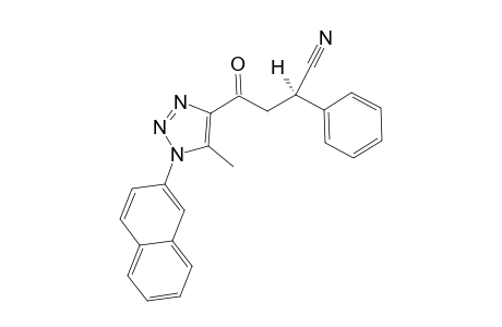 (R)-4-(5-methyl-1-(naphthalen-2-yl)-1H-1,2,3-triazol-4-yl)-4-oxo-2-phenylbutanenitrile