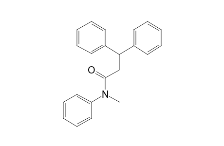 N,3,3-Triphenylpropanamide, N-methyl-