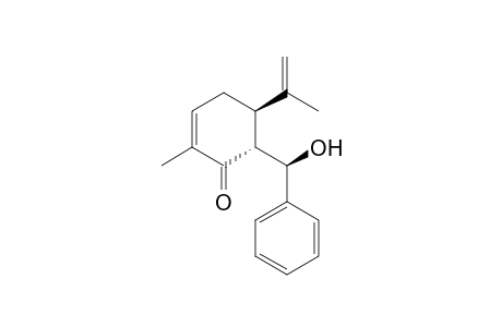 (5S,6R)-6-[(R)-Hydroxy(phenyl)methyl]-2-methyl-5-(prop-1-en-2-yl)cyclohex-2-enone