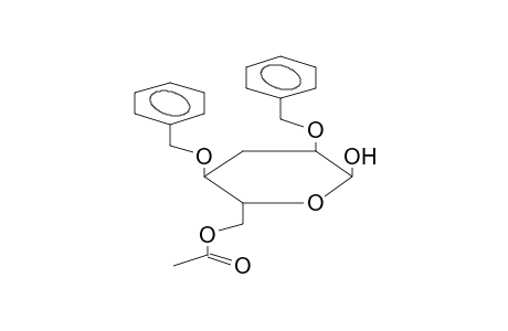 6-O-ACETYL-2,4-DI-O-BENZYL-3-DEOXY-D-RIBOHEXOPYRANOSE (ALPHA/BETAMIXTURE)