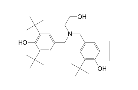 2,6-Ditert-butyl-4-[[(3,5-ditert-butyl-4-hydroxy-benzyl)-(2-hydroxyethyl)amino]methyl]phenol