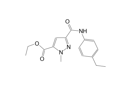 ethyl 3-[(4-ethylanilino)carbonyl]-1-methyl-1H-pyrazole-5-carboxylate