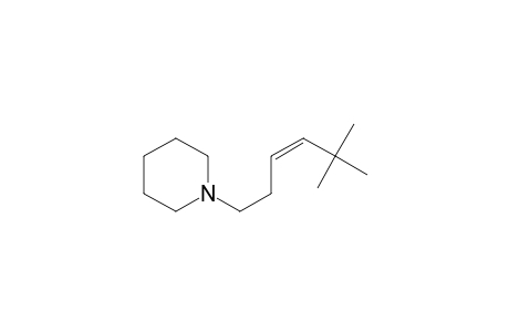 Piperidine, 1-(5,5-dimethyl-3-hexenyl)-