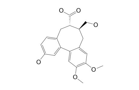 (6R,7R,1A/12AS)-6-HYDROXYMETHYL-11-HYDROXY-2,3-DIMETHOXY-5,6,7,8-TETRAHYDRODIBENZO-[A,C]-CYClOOCTENE-7-CARBOXYLIC-ACID