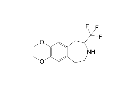 2-Trifluoromethyl-2,3,4,5-tetrahydro-7,8-dimethoxy-1H-3-benzazepine