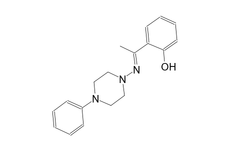 phenol, 2-[(1E)-1-[(4-phenyl-1-piperazinyl)imino]ethyl]-