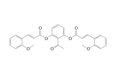 2',6'-Di(2-methoxycinnamoyloxy)acetophenone