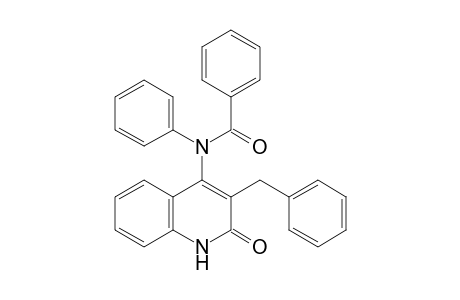 4-(benzoylphenylamino)-3-benzyl-2(1H)-quinolinone