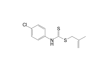 2-Methylallyl N-(4-chlorophenyl)dithiocarbamate