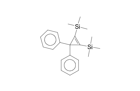 [3,3-Diphenyl-2-(trimethylsilyl)-1-cyclopropen-1-yl](trimethyl)silane