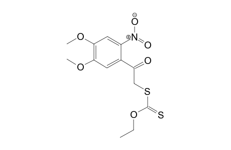 O-Ethyl S-[2-(4,5-dimethoxy-2-nitrophenyl)-2-oxoethyl]dithiocarbonate