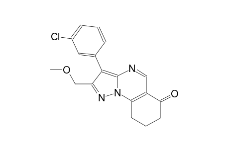 pyrazolo[1,5-a]quinazolin-6(7H)-one, 3-(3-chlorophenyl)-8,9-dihydro-2-(methoxymethyl)-