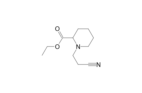 Ethyl 1-(2'-cyanoethyl)piperidine-2-carboxylate