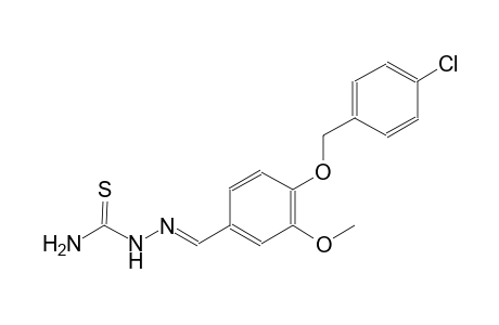 4-[(4-chlorobenzyl)oxy]-3-methoxybenzaldehyde thiosemicarbazone