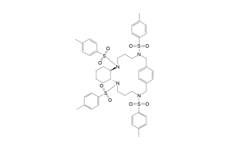 (7R,8R)-7,8-(Butane-1,4-diyl)-N,N',N'",N""-tetrakis(p-toluenesulfonyl)-2,6,9,13-tetraaza[14]metacyclophane