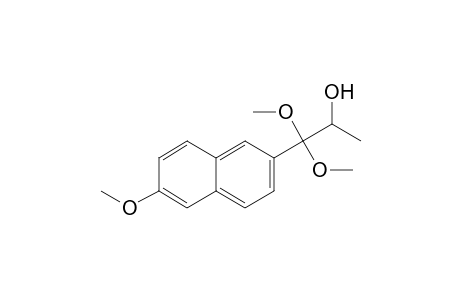 1,1-Dimethoxy-1-(6-methoxy-2-naphthalenyl)-2-propanol