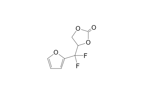 4-[1',1'-Difluoro(2'-furyl)methyl]-1,3-dioxolan-2-one