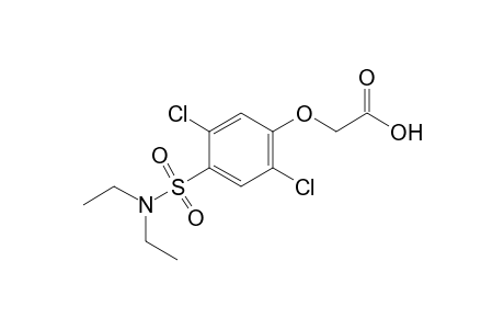 [2,5-dichloro-4-(diethylsulfamoyl)phenoxy]acetic acid
