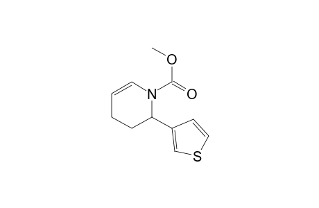 1-(methoxycarbonyl)-2-(3-thienyl)-1,2,3,4-tetrahydropyridine