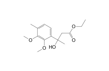 3-(2,3-dimethoxy-4-methyl-phenyl)-3-hydroxy-butyric acid ethyl ester