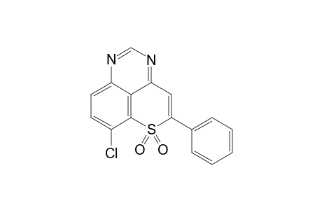 7-Chloro-5-phenyl-thiopyrano[4,3,2-de]quinazolin-6,6-dioxide