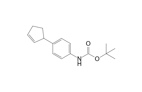 N-(4-cyclopent-2-en-1-ylphenyl)carbamic acid tert-butyl ester
