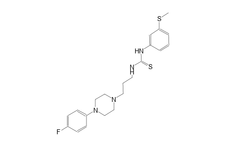 thiourea, N-[3-[4-(4-fluorophenyl)-1-piperazinyl]propyl]-N'-[3-(methylthio)phenyl]-