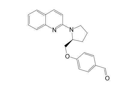 (S)-4-[[1-(Quinolin-2-yl)pyrrolildin-2-yl]methoxy]benzaldehyde