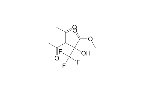 methyl 3-acetyl-2-hydroxy-4-oxo-2-(trifluoromethyl)pentanoate